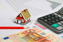 Utensilien zur Finanzplanung